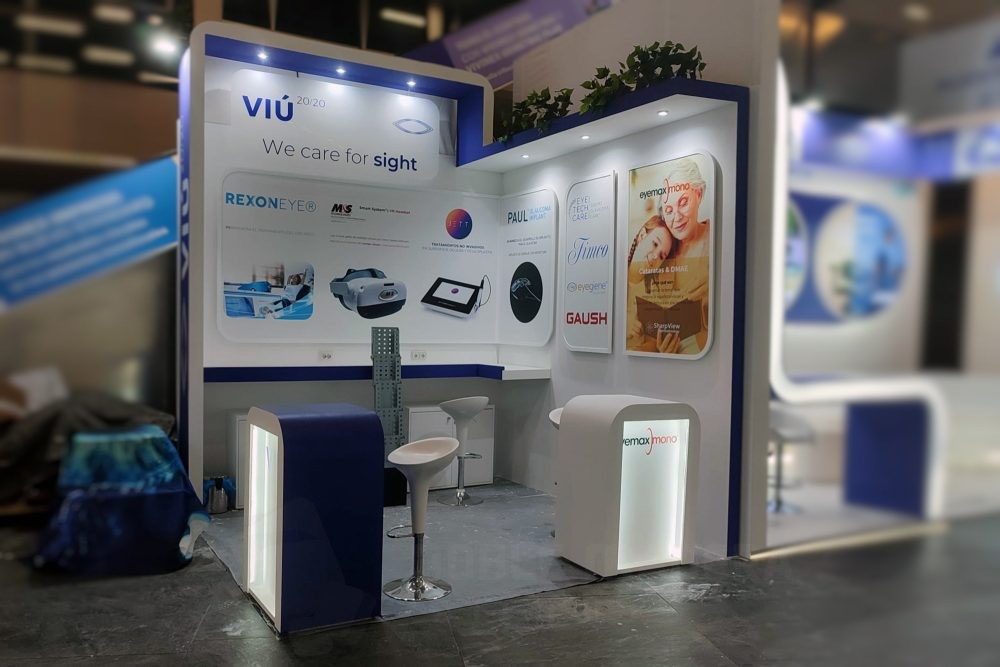 Stand de VIÚ EN EL CONGRESO SEO 2023 EN SEVILLA