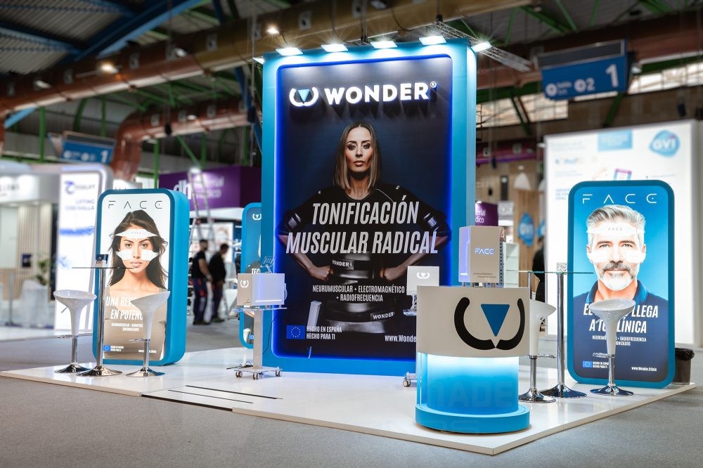 Diseño y montaje para WONDER CLINIC en congreso SEME 2024 celebrado en Málaga